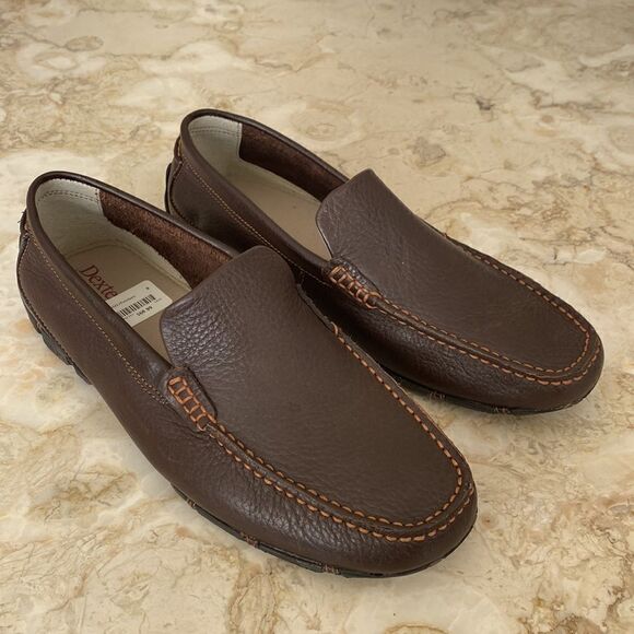 Dexter Leather Driving Shoes - Picture 2 of 12